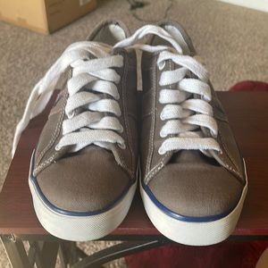 Ralph Lauren polo sneakers (model is Clifton).